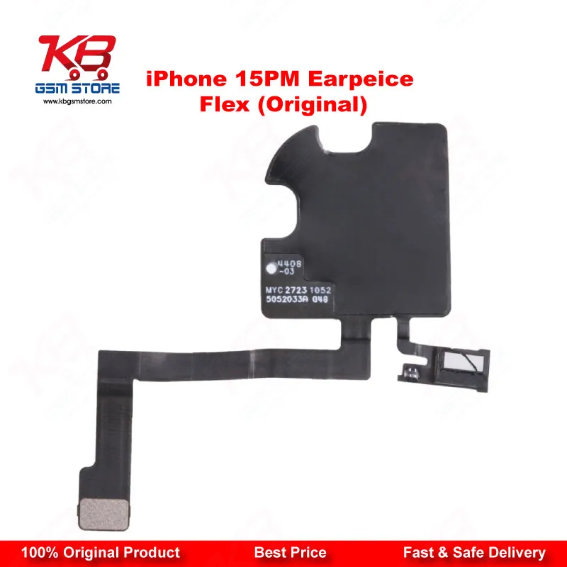 iPhone 15 Pro Max Earpiece Flex Cable (Original) – Proximity Sensor & Ear Speaker Repair Part