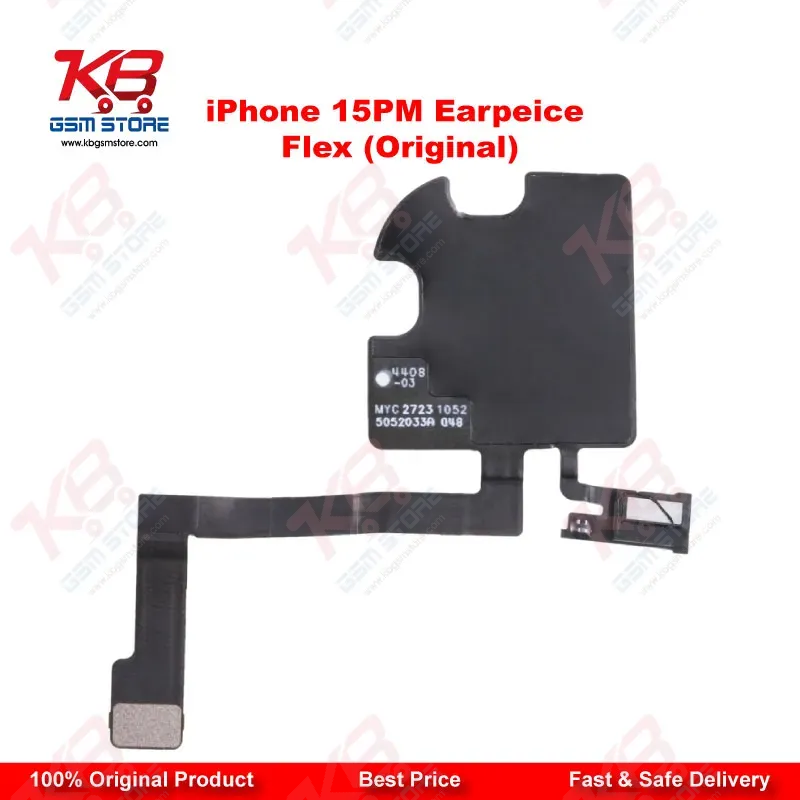 iPhone 15 Pro Max Earpiece Flex Cable (Original) – Proximity Sensor & Ear Speaker Repair Part