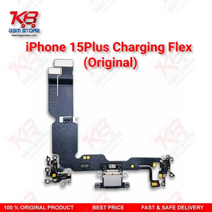 iPhone 15 Plus Original Charging Flex Cable – USB-C Dock Connector Assembly Replacement
