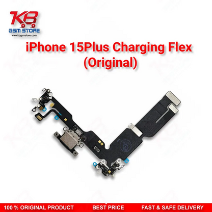 iPhone 15 Plus Original Charging Flex Cable – USB-C Dock Connector Assembly Replacement