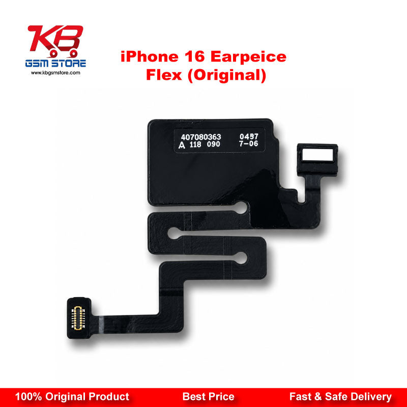 iPhone 16 Earpiece Flex Cable (Original) – Speaker & Proximity Sensor Replacement
