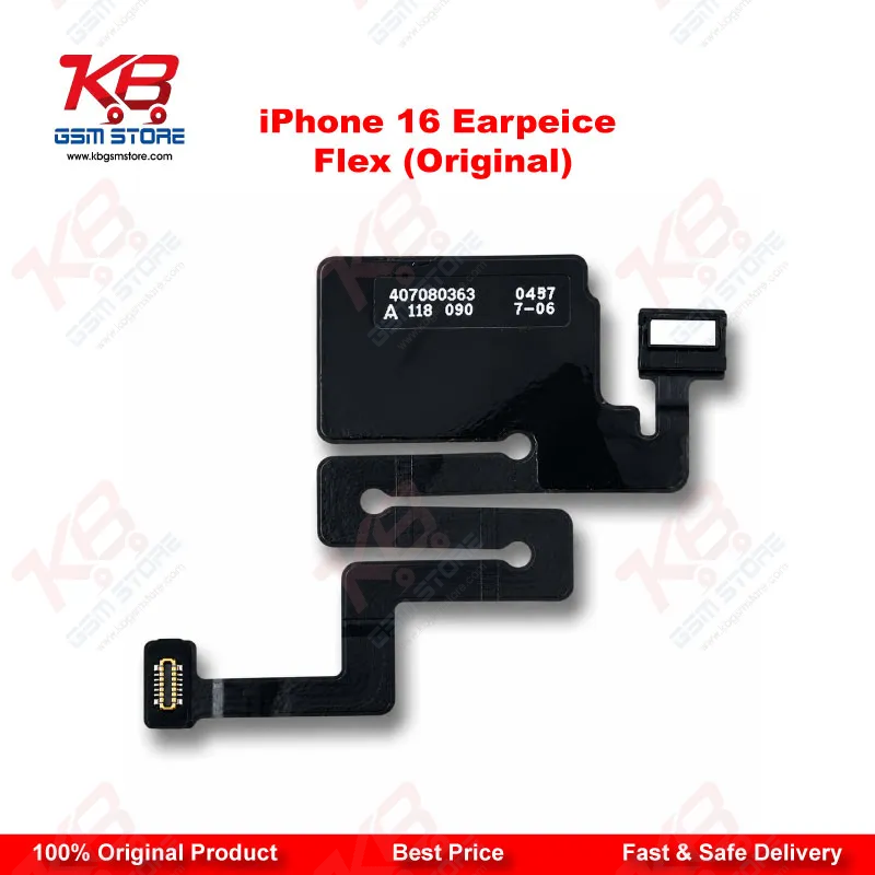 iPhone 16 Earpiece Flex Cable (Original) – Speaker & Proximity Sensor Replacement