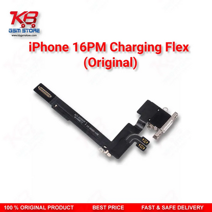 iPhone 16 Pro Max Charging Port Flex Cable (Original) – USB-C Connector PCB Board