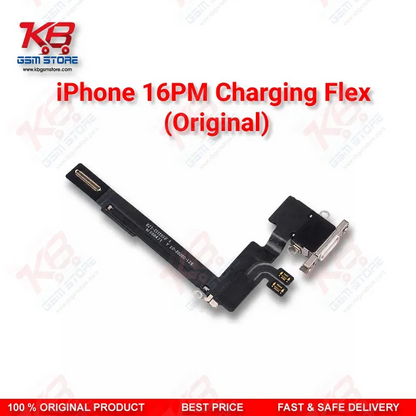 iPhone 16 Pro Max Charging Port Flex Cable (Original) – USB-C Connector PCB Board
