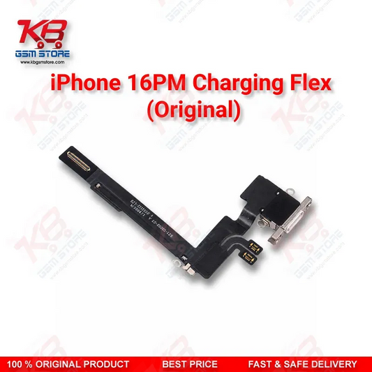 iPhone 16 Pro Max Charging Port Flex Cable (Original) – USB-C Connector PCB Board