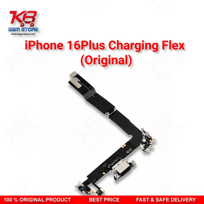 iPhone 16 Plus Original Charging Port Flex Cable – USB-C Connector Assembly Replacement