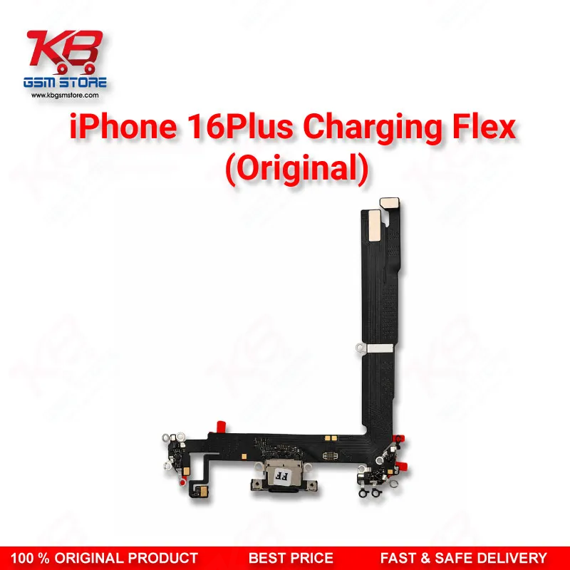 iPhone 16 Plus Original Charging Port Flex Cable – USB-C Connector Assembly Replacement