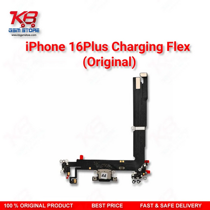 iPhone 16 Plus Original Charging Port Flex Cable – USB-C Connector Assembly Replacement