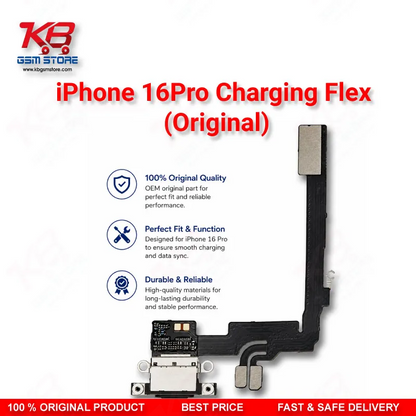 iPhone 16 Pro Original Charging Port Flex Cable (USB-C Dock Connector)