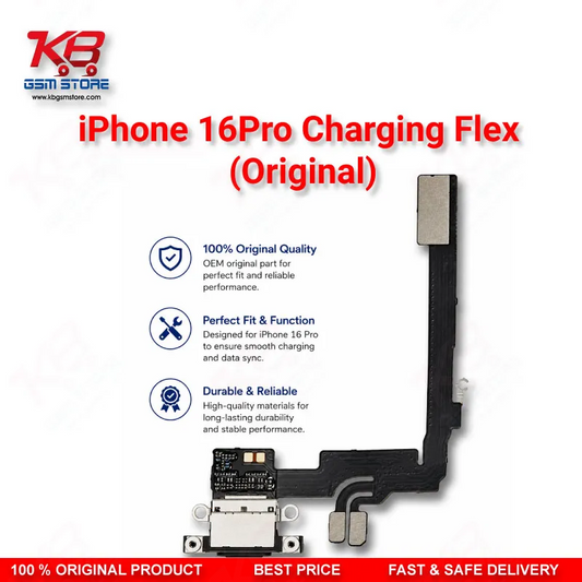 iPhone 16 Pro Original Charging Port Flex Cable (USB-C Dock Connector)