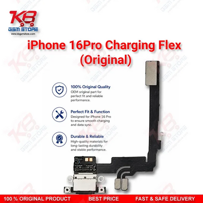 iPhone 16 Pro Original Charging Port Flex Cable (USB-C Dock Connector)