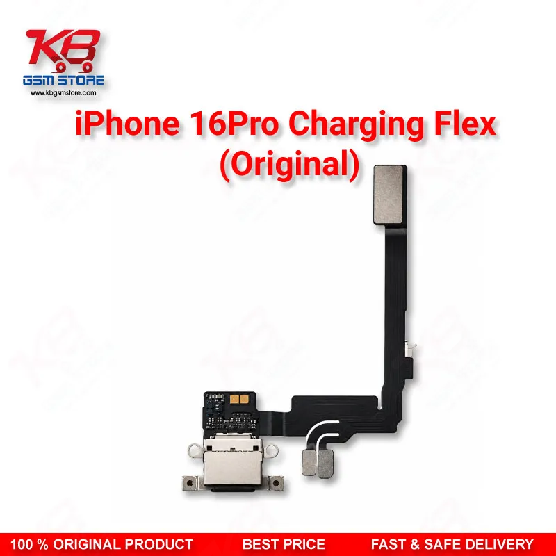 iPhone 16 Pro Original Charging Port Flex Cable (USB-C Dock Connector)