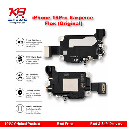 iPhone 16 Pro Earpiece Flex Cable (Original) – Speaker, Proximity & Mic Module