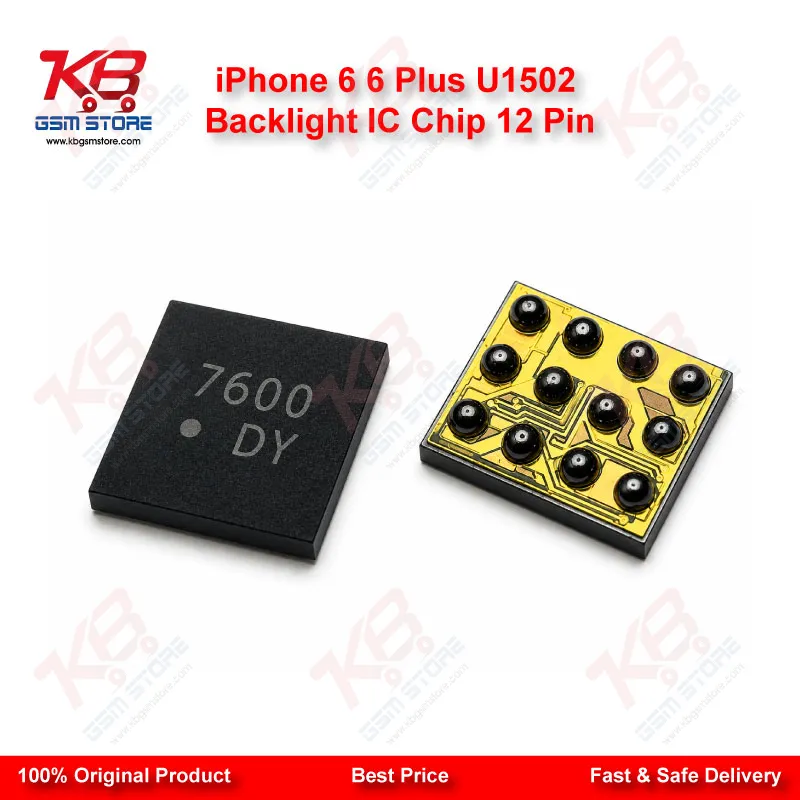 iPhone 6 6 Plus U1502 Backlight IC Chip 12 Pin