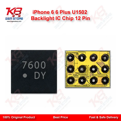 iPhone 6 6 Plus U1502 Backlight IC Chip 12 Pin