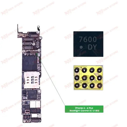 iPhone 6 6 Plus U1502 Backlight IC Chip 12 Pin