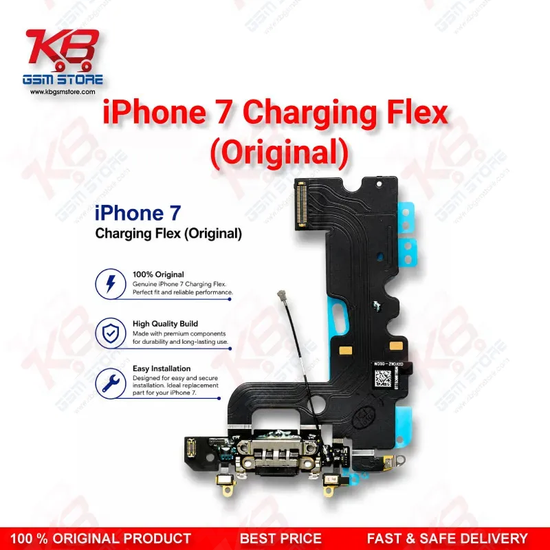 iPhone 7 Charging Flex Cable Original – Lightning Connector Assembly Replacement