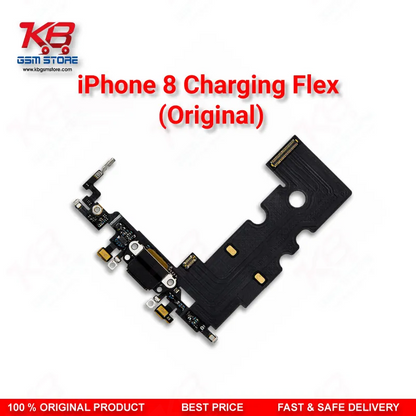 iPhone 8 Charging Flex Cable (Original) – Lightning Dock Connector with Microphone & Antenna