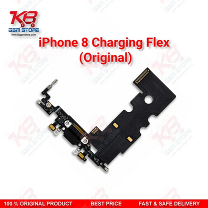 iPhone 8 Charging Flex Cable (Original) – Lightning Dock Connector with Microphone & Antenna