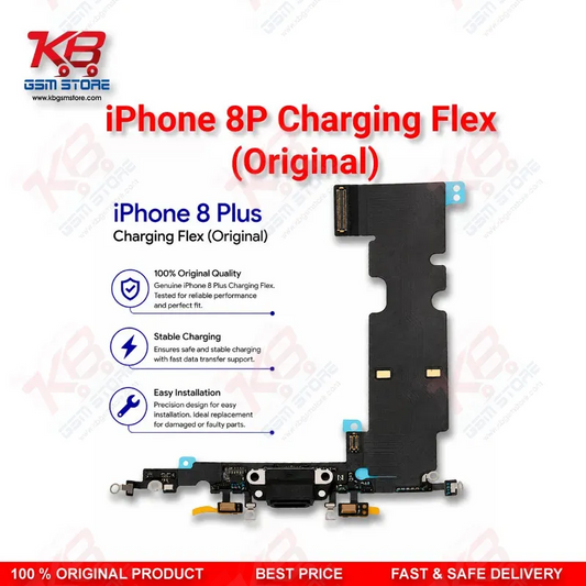 iPhone 8 Plus Original Charging Flex Cable – Lightning Port Replacement Part