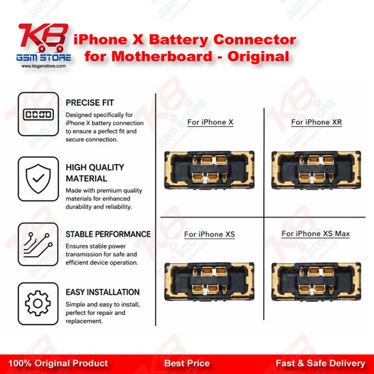 iPhone X Battery Connector for Motherboard – Original