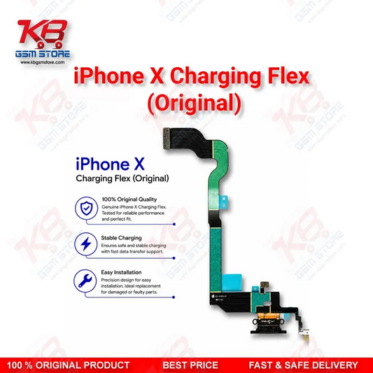 iPhone X Charging Flex Original – Lightning Dock Port Replacement for iPhone X