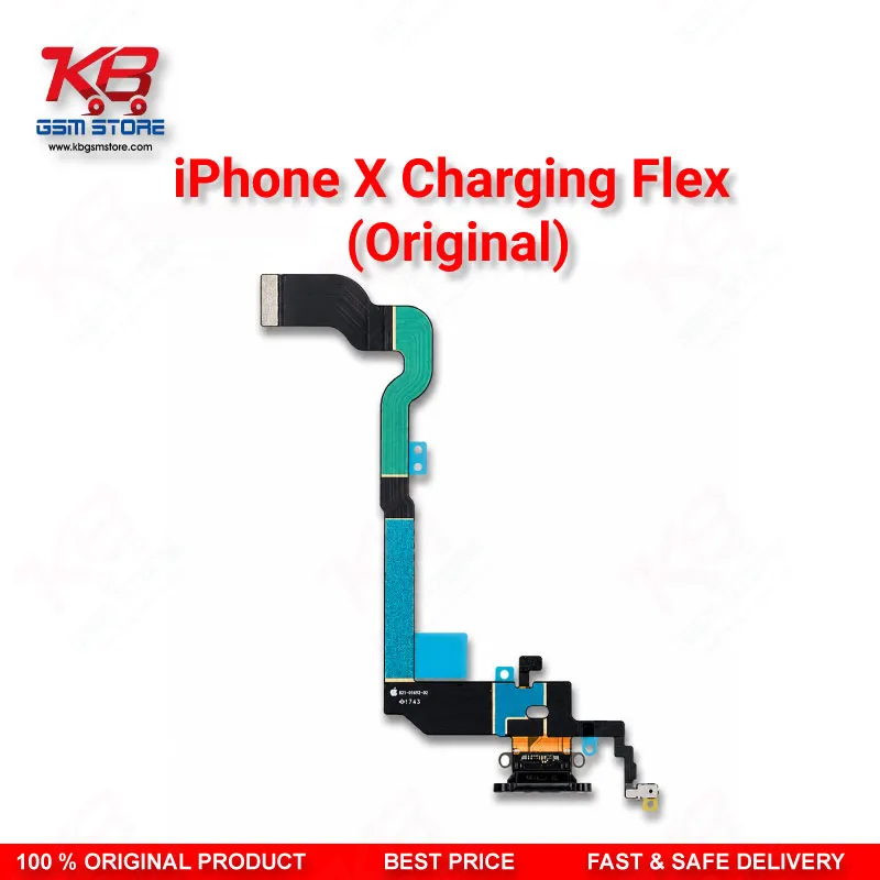 iPhone X Charging Flex Original – Lightning Dock Port Replacement for iPhone X