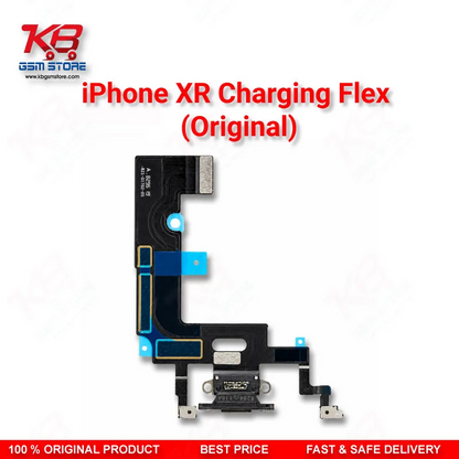 iPhone XR Charging Flex Cable Original – Lightning Port Assembly with Microphone