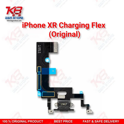 iPhone XR Charging Flex Cable Original – Lightning Port Assembly with Microphone