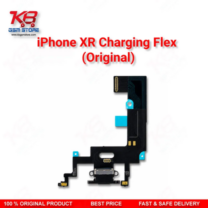 iPhone XR Charging Flex Cable Original – Lightning Port Assembly with Microphone
