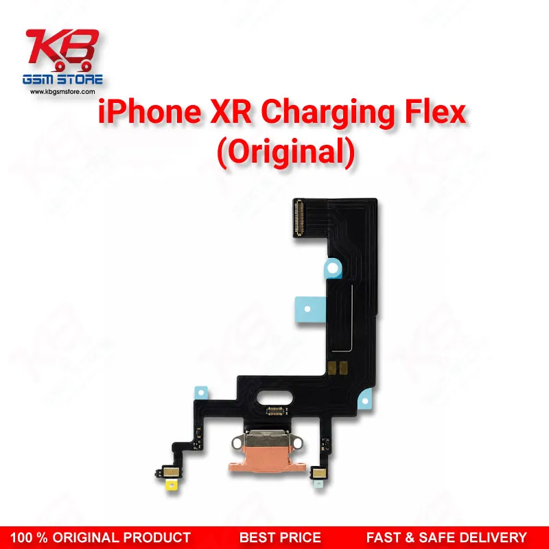 iPhone XR Charging Flex Cable Original – Lightning Port Assembly with Microphone