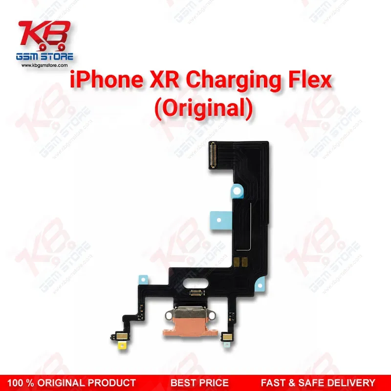 iPhone XR Charging Flex Cable Original – Lightning Port Assembly with Microphone