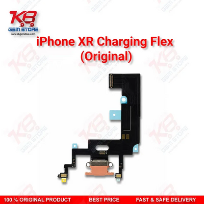 iPhone XR Charging Flex Cable Original – Lightning Port Assembly with Microphone