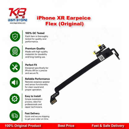 iPhone XR Earpiece Speaker Flex Cable with Proximity Sensor (Original)