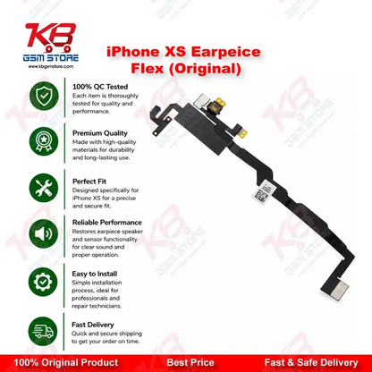 iPhone XS Earpiece Speaker Flex Cable (Original) – Proximity Sensor Replacement Part