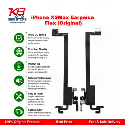 Original iPhone XS Max Earpiece Flex Cable with Proximity Sensor