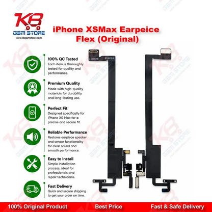 Original iPhone XS Max Earpiece Flex Cable with Proximity Sensor