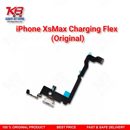 iPhone XS Max Original Charging Port Flex Cable – Lightning Dock Connector Assembly