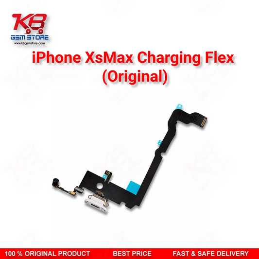 iPhone XS Max Original Charging Port Flex Cable – Lightning Dock Connector Assembly