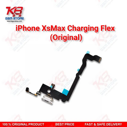 iPhone XS Max Original Charging Port Flex Cable – Lightning Dock Connector Assembly