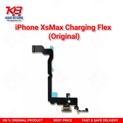 iPhone XS Max Original Charging Port Flex Cable – Lightning Dock Connector Assembly