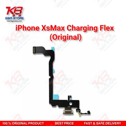 iPhone XS Max Original Charging Port Flex Cable – Lightning Dock Connector Assembly