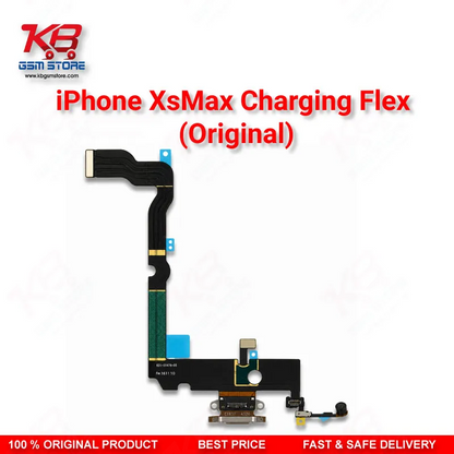 iPhone XS Max Original Charging Port Flex Cable – Lightning Dock Connector Assembly