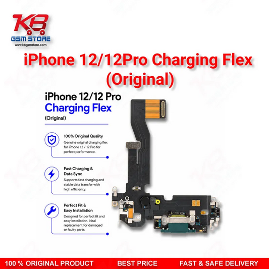 iPhone 12 / 12 Pro Charging Flex Cable (Original) – Lightning Dock Connector Assembly