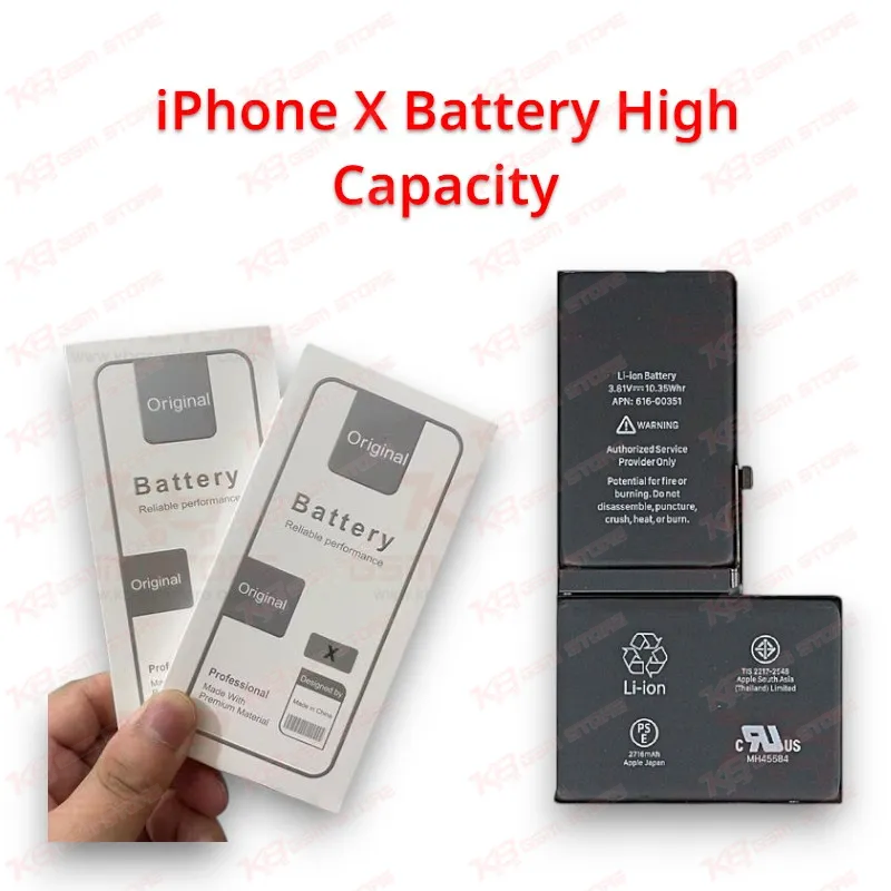 iPhone X Battery High Capacity