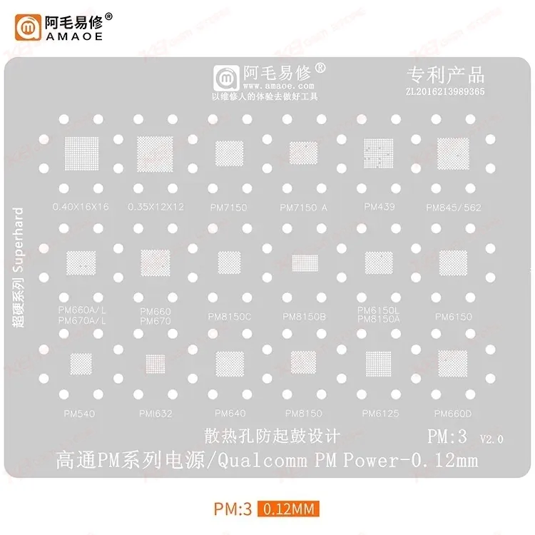 Power IC PM3 Stencil AMAOE