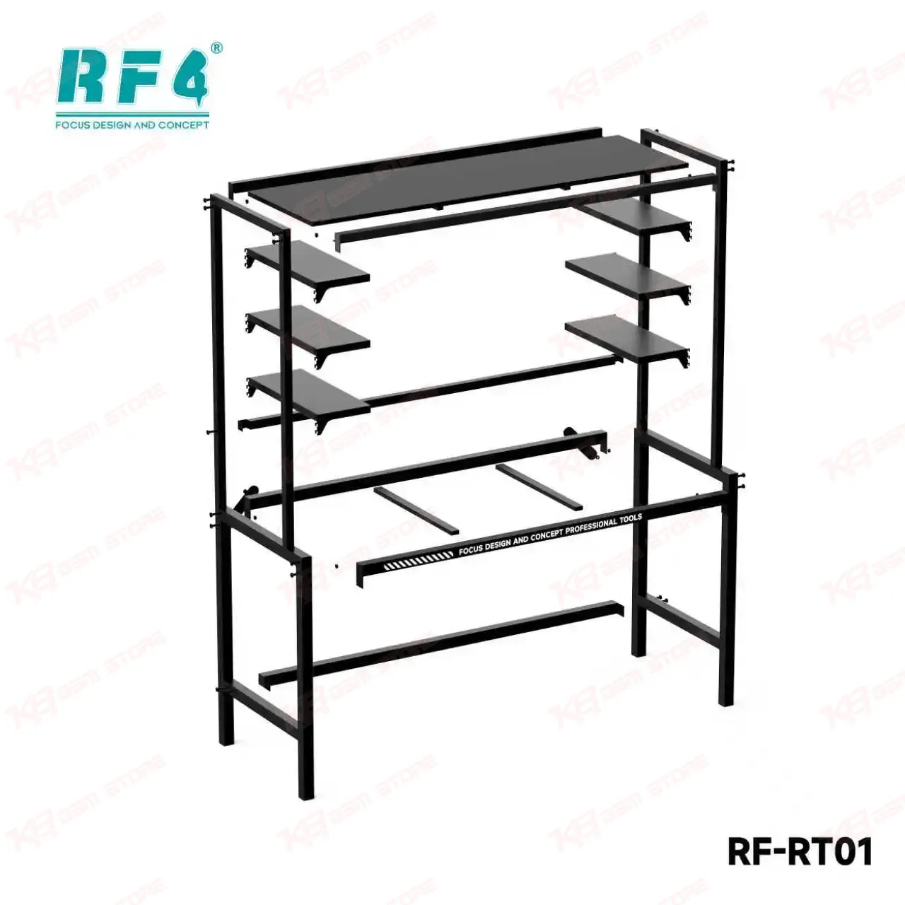 RF4 RF-RT01D 1.5M Repair Workbench with Bracket | Professional Cellphone & Electronics