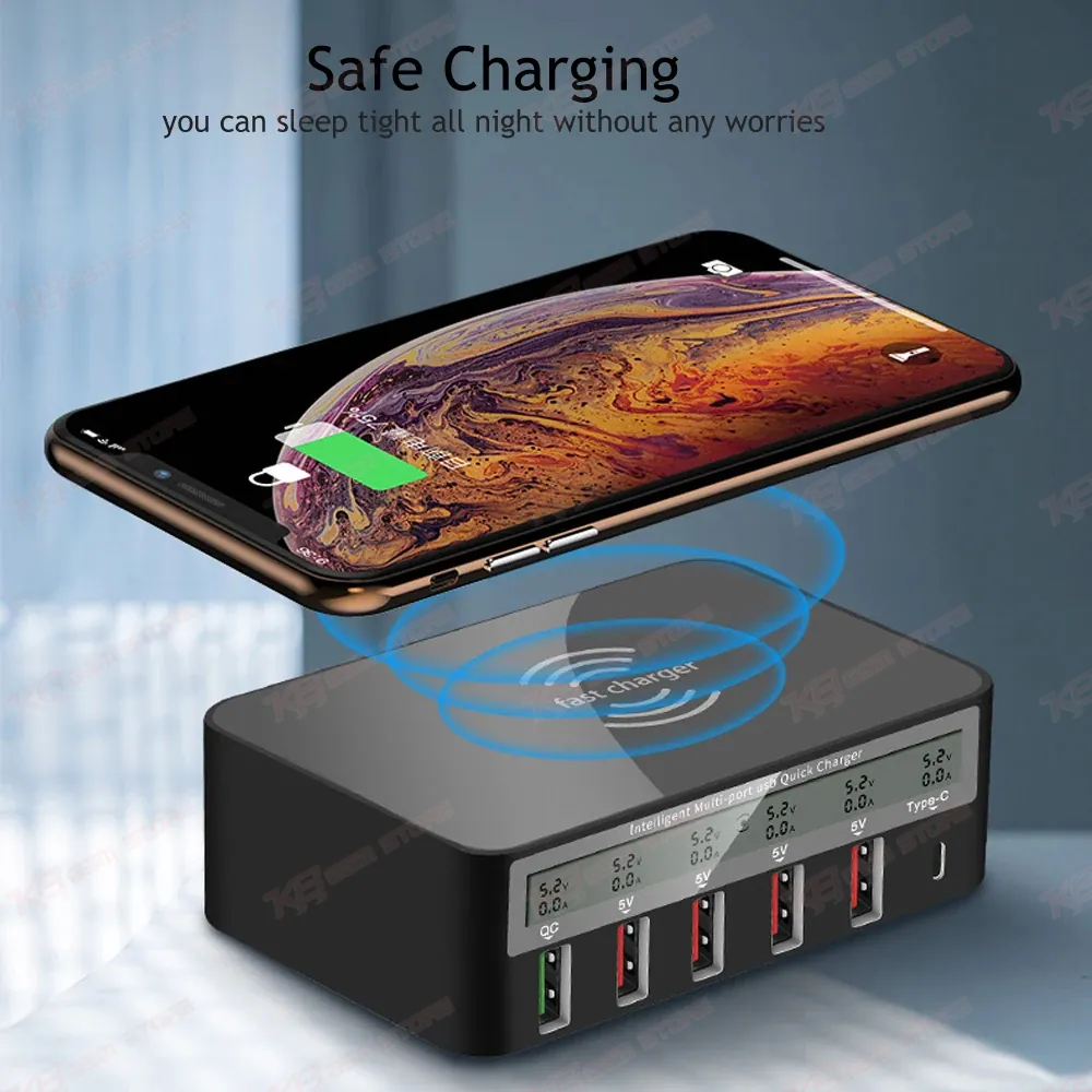 818F Smart Wireless Fast Charger – Best Price in Pakistan