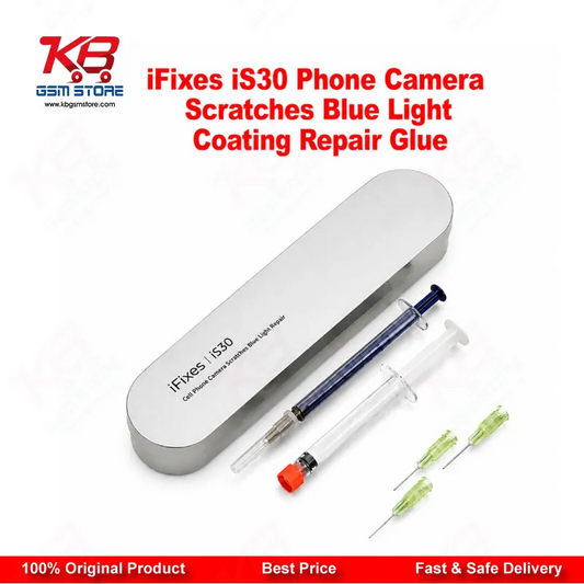 iFixes iS30 Camera Lens Scratch & Blue Light Coating Repair Glue for iPhone Android iPad