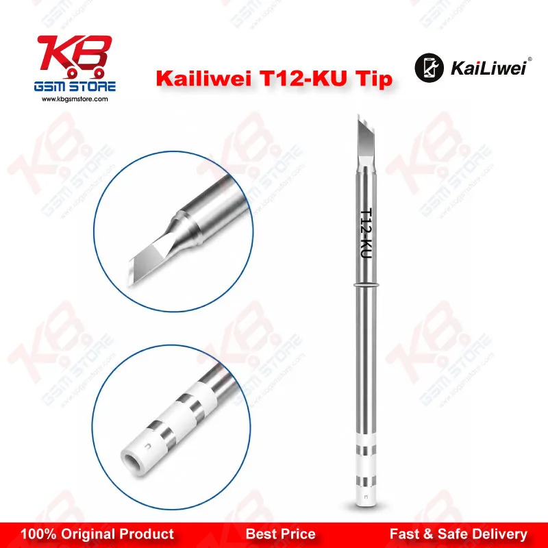 Kailiwei T12-KU Knife Soldering Iron Tip for T12 Soldering Station